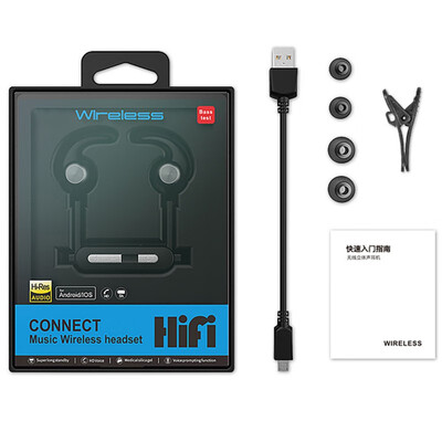 

Magnetic Sports Bluetooth 50 Earphone Wireless Headsets Handsfree HiFi Headphone Earbuds For iPhone Xiaomi Redmi Airdots