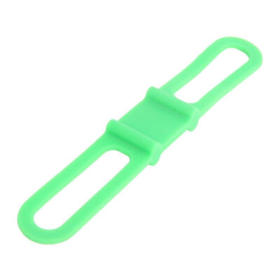 

Silicone Strap Bandage Bike Torch Band Flashlight Clip Bicycle Light Holder