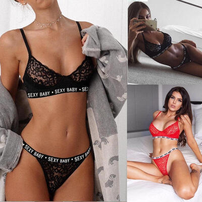 

Women SexySissy Lace Lingerie BabydollG-String Thong Underwear Nightwear