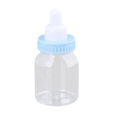 

12pcs Plastic Candy Box Kid Birthday Small Bottle Gift Box Wedding Supplies
