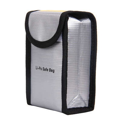 

Fireproof Explosionproof Lipo Battery Safe Bag Portable Heat Resistant Pouch Sack for DJI Phantom 3 Battery Charge & Storage 140
