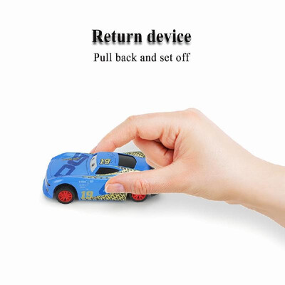 

Disney Pixar Cars 155 Diecast Vehicle Metal Alloy Pull Back Car Lightning McQueen Cruz Mater Jackson Storm Ramirez Boy Kid Christ