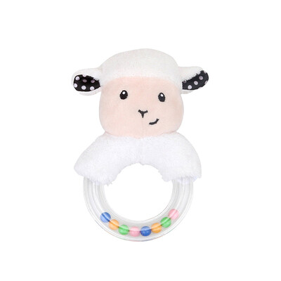 

Tailored Cute Baby Rattle Rabbit Plush Baby Cartoon Baby Toy Education Baby Rattle