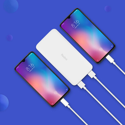 

Redmi Charger Powerbanks 10000mAh Portable Power-Bank Dual USB Power Adapter for Mobile Phone