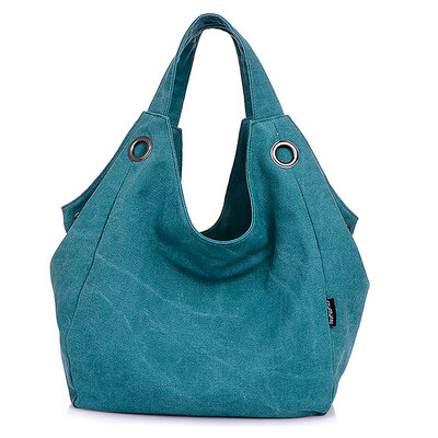 

Canvas bag lady one shoulder comfortable leisure bag lady Korean version bag simple hundred sets lady bag