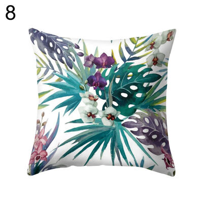 

Forest Leaf Print Pillow Case Waist Throw Cushion Cover Car Office Home Decor