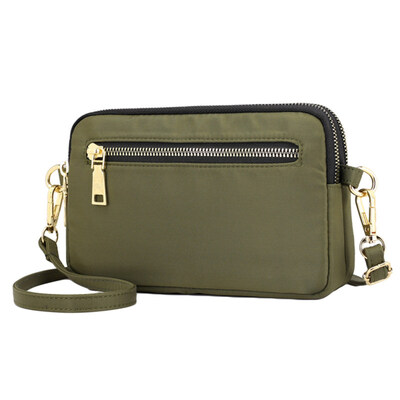 

Women Multifunctional Waterproof Zipper Crossbody Shoulder Bag Purse Organizer