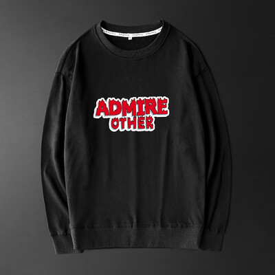 

Toponeto Mens New Fashion Autumn Winter Long Sleeved Tops Letter Casual T-shirts