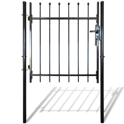 

Single Door Fence Gate with Spear Top 39"W x 59"H