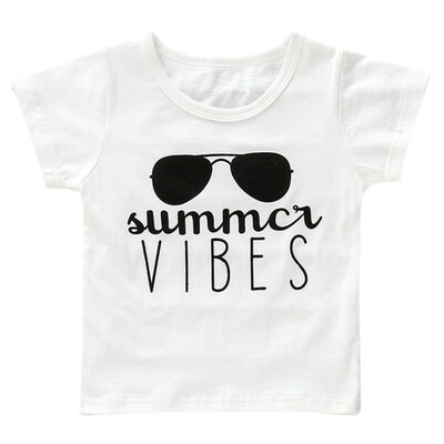 

Fashion letter Printed T Shirt For Boy Girl Cotton Kids T-shirts Summer Children T Shirts O-neck Tops Short Sleeve Clothes