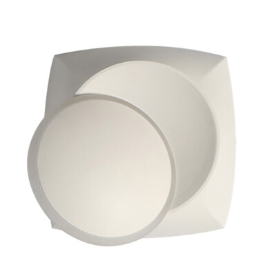 

Gobestart LED Wall Lamp 360Degree Rotation Simple Corridor Bedroom Aisle Round Night Light