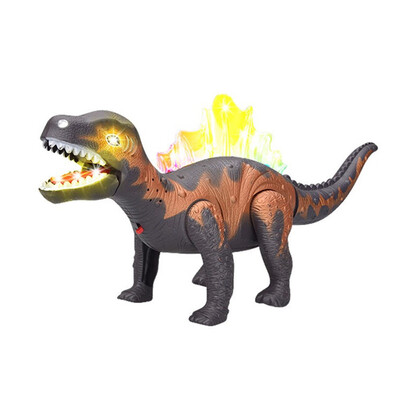 

〖Follure〗LED Light Up&Walking Realistic Dinosaur with Sound Kids Toy Gift 156In