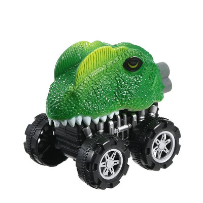 

Childrens Day Gift Boys Collectible Cute Animal Model Dinosaur Panda Vehicle Mini Elephant Bear Toy Truck Tiger Pull Back Car