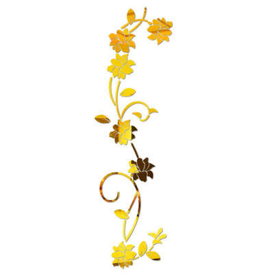

Diy Vine Wall Stickers Removable Tracery Wall Stickers Acrylic Wall Stickers Household Adornment Wall Art