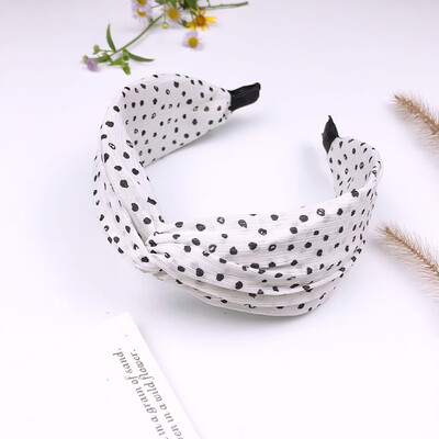 

New Fashion Baby Fashion Girls Cross Design Headband Black White Headwear Apparel Photography Prop Party Birthday Gift