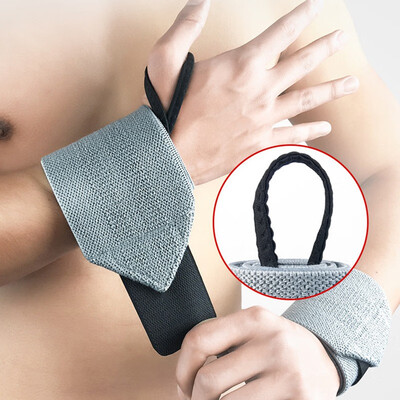 

Sport 1pc Wrist Support with Thumb Loop Left Right Hand Braided Anti-slip Adjustable Forearm Wrap Belt Hand Strap Protector