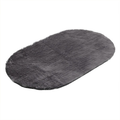 

Gobestart Soft Rug Chair Cover Artificial Sheepskin Wool Warm Hairy Carpet Seat Mats GY
