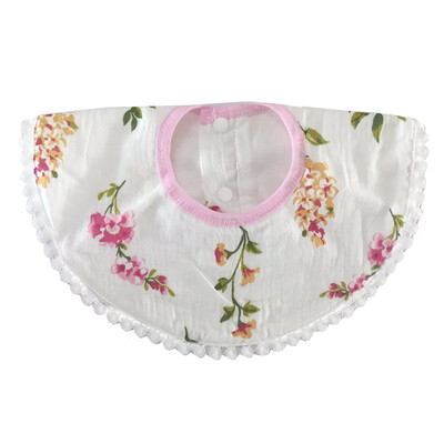 

Baby Cute Waterproof Cotton Bib Burp Cloth Drooling Teething Bibs Cartoon Pattern Towels 0-24M