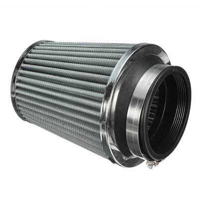 

3 Inch 75mm Round Metal Alloy Air Filter Clean Intake High Flow Short RAMCOLD Cone for Car