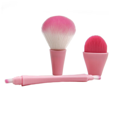 

Removable Dual Double Head Combined 4 In 1 Makeup Brush Foundation Blush Shadow Powder Brushes