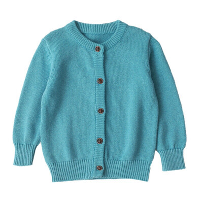 

Children Toddler Kids Sweaters Cardigan Candy Color Girls Boys Wild For Kids 1-5 Years Old Baby Girls Boys Cute Shirts Tops