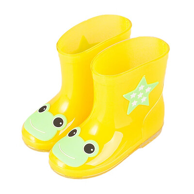 

Children Kids Baby Boys Girls Boots Cartoon Rain Pattern Boots Antislip Outdoor Easy Walking Shoes Boots