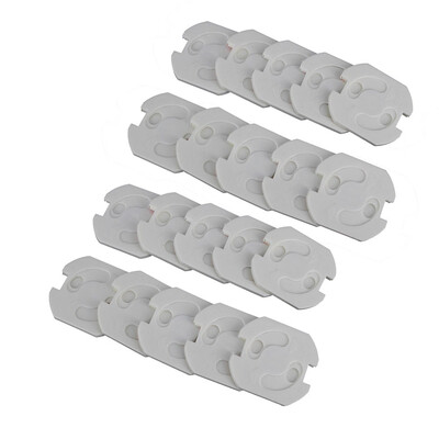 

Gobestart 20Pcs Baby Safety Sower Socket Protection Cover Insulation Hole Round