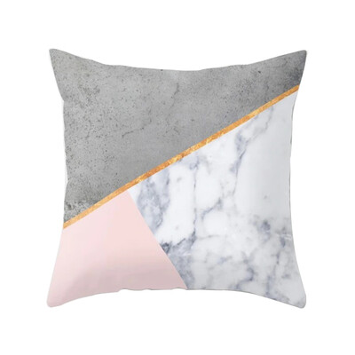 

13 Styles Geometric Marble Texture Throw Pillow Case Cushion Cover Sofa Fashion Home Decor