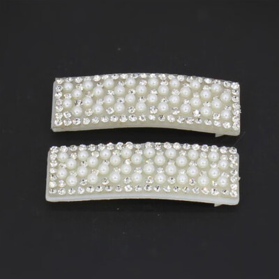 

Girls Cute Hair Clips With Pearl Rhinestone Design Hair Pin Children Hairpin Princess Hair Accessories