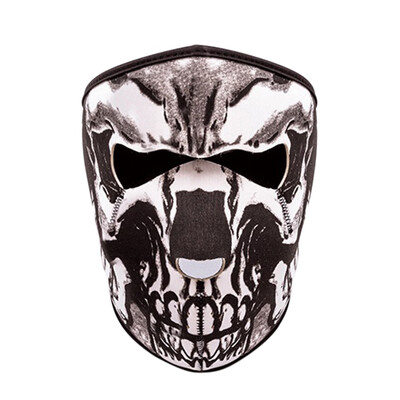 

Multifunction Skeleton Face Mask Bike Cycling Motorcycle Mask Halloween Cosplay Costume CS Paintball Masks
