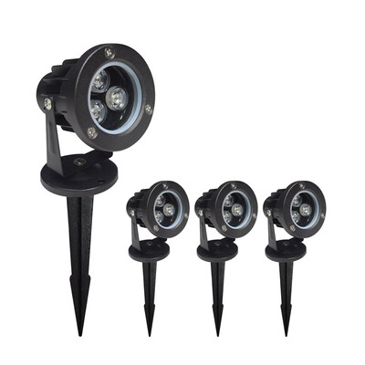 

Led Flood Waterproof Light in Garden Led Spotlight Landscape Lights with Warm White