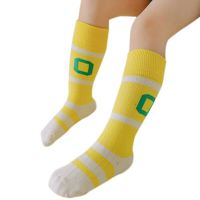 

Baby Boys Girls British Wind Striped Letters Children Socks Kids Anti-slip Sports Socks New Cotton Soft Breathable Sock 0-6Y