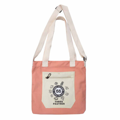 

Tailored Women 2019 Fashion Fruit Print Canvas Bag Girl Student Handbag New Messenger Bag