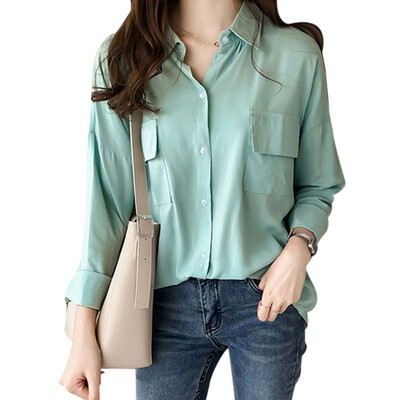 

Harajuku New Spring Blouse Women Long Sleeve Shirts Fashion Cotton Leisure Korean Female Shirt Tops blusas clothes for Women