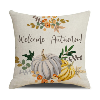 

Fall Pillow Case Soft Cushion Cover Sofa Bed Home Car Decor