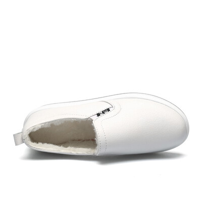 

2018 breathable casual Lok Fu shoes single shoes comfortable anti-skid muffin flat lazy shoes increased casual low to help single