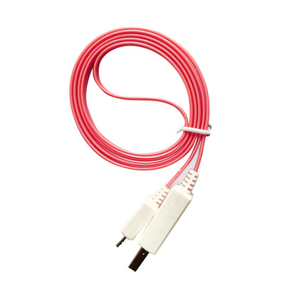

USB Brighten Cable Visible Flowing LED Powerline Durable Light Data Line for Samsung Android System