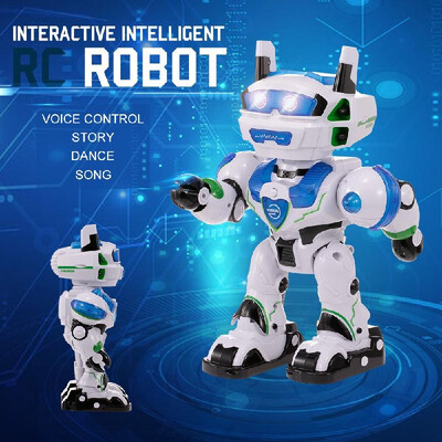 

99555-2 Intelligent RC Robot Interactive Conversion Dance Voice Control Robot with Light&Song Story