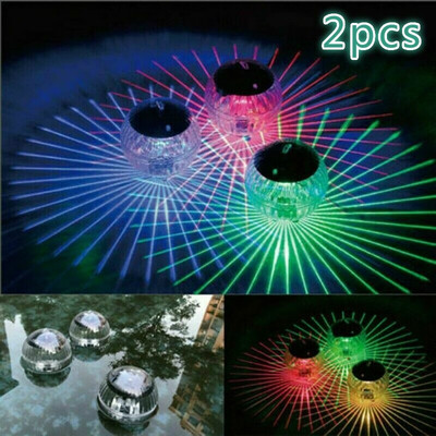 

7 Color Solar Ball Lamp Floating Light LED for Disco Pond Garden Swim Pool Party