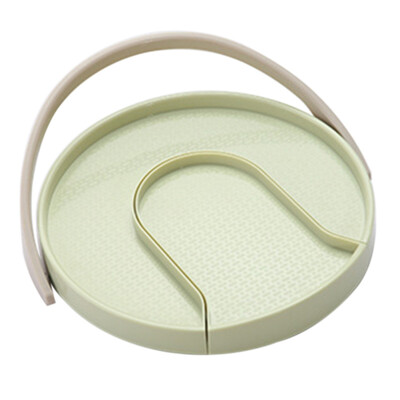 

Rotatable Desktop Seasoning Racks Pull-type Seasoning Jar Storage Rack With Handle Kitchen Storage Supplies
