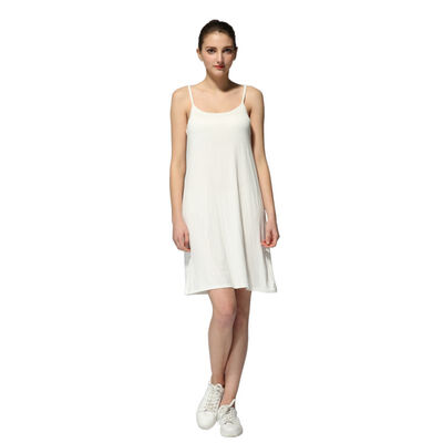 

Modal Breathable Padded Night Dress Women Skin-friendly Elastic Soft Spaghetti Strap Sleepwear Top Quality Home Comfy Nightgowns