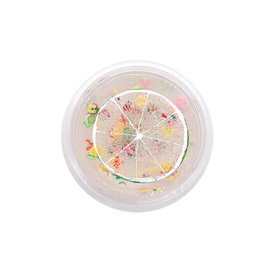 

Siaonvr Mixing Colorful DIY Mud Fruit Bubble Crystal Puff Mud Scented Toy Gift 60ml