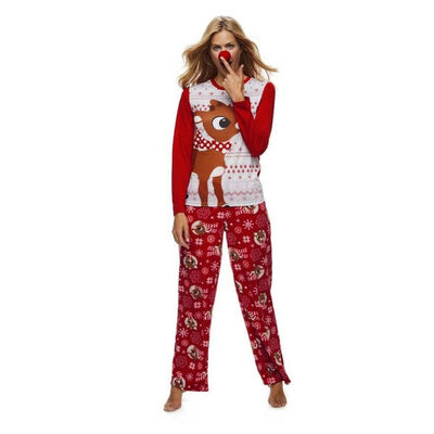 

Christmas Family Matching Pajamas Set Adult Mens Womens Kids Sleepwear Nightwear