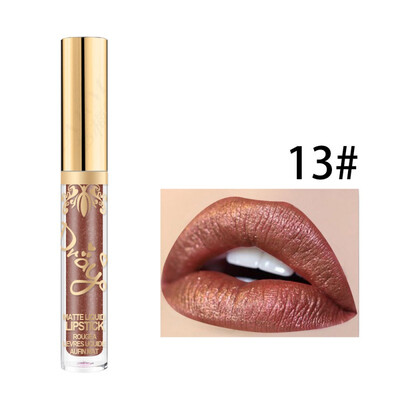 

Frosted Matte Shimmer Lip Gloss Non-Stick Cup Waterproof Long-Lasting Velvet Glitter Liquid Lipstick