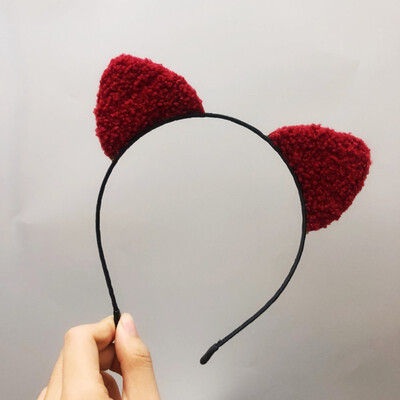 

Casual Fashion Baby Girl Cat Ear Hairband Childrens Cute Headwear Hair Accessories