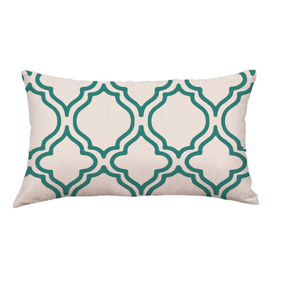 

〖Follure〗Geometric Lines Sofa Bed Home Decoration Festival Pillow Case Cushion Cover