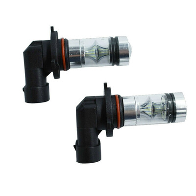 

1 Pair H10 Car Headlight Vehicle 12-24V Driving Fog Light LED 100W High Power 8000K Ice Blue