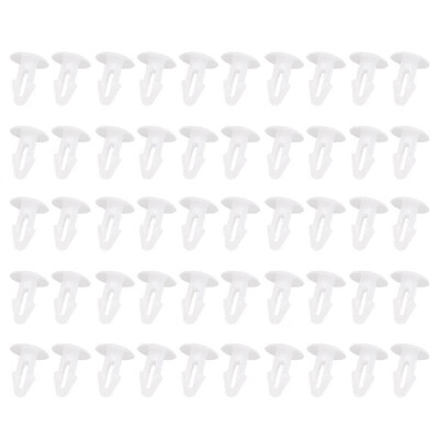 

50Pcs Car Nylon Bumper Fasteners Fender Rivet Clips Retainer Pin Rivets Trim Moulding Clip for Mercedes-Benz