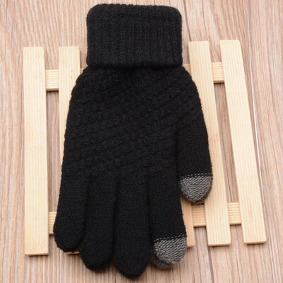 

Wool Glove Ladies Screen Knitting Wool Warm Winter Gloves Gloves Imitation Warm Cashmere