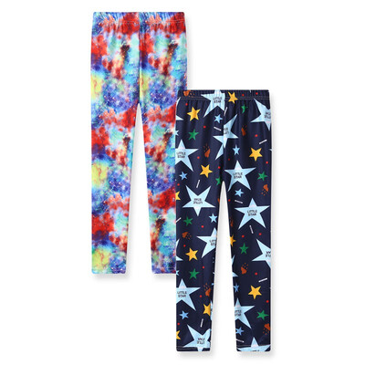 

New 2pcs Toddler Baby Girls Print Pattern Pants Leggings Children Cute Stretchy Trousers Bottoms